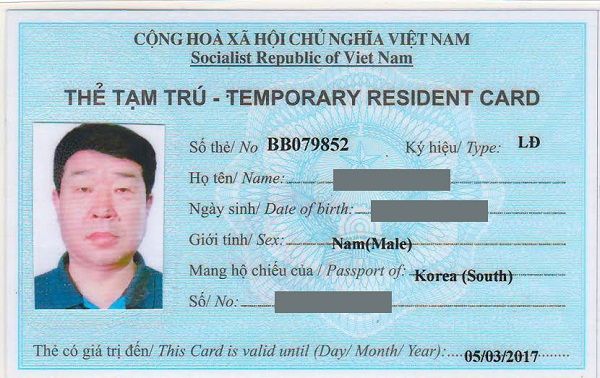 đăng ký tạm trú cho người nước ngoài tại Việt Nam
