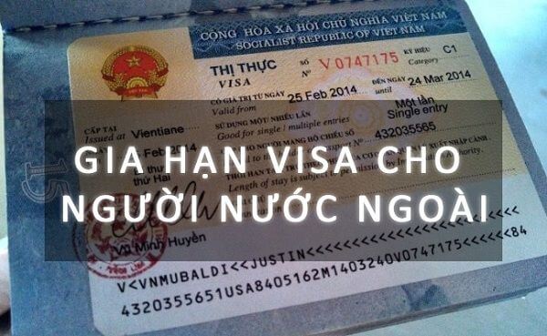 Gia hạn visa cho người nước ngoài 