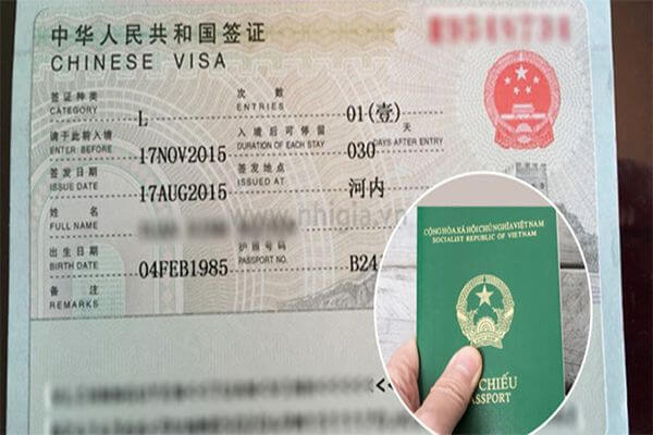 Kinh nghiệm xin visa Trung Quốc